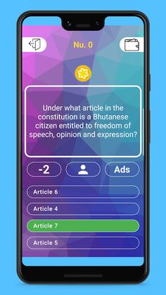 Jinda - Bhutan Quiz App - Screenshot 3