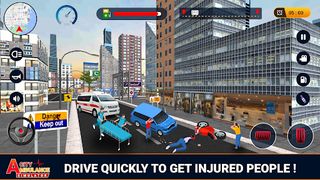 City Ambulance Doctor Games - Screenshot 1