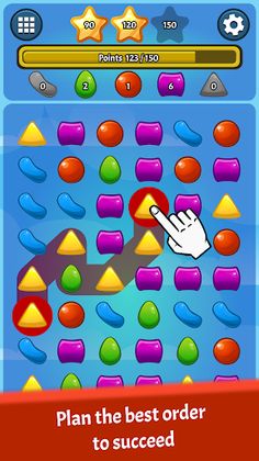 Candy Shapes Link and Merge - Screenshot 3