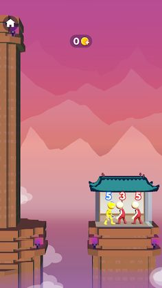 Ninja Towers - Screenshot 1