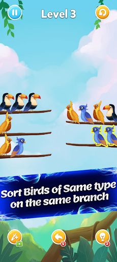 Sort Birds - Screenshot 1
