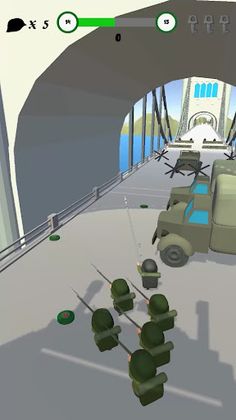 Bridge War 3D - Screenshot 1