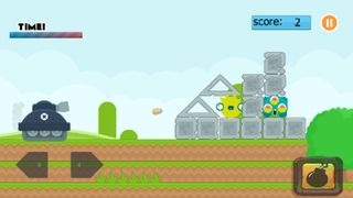 tank vs aliens - Screenshot 1