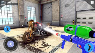 Power Gun House Washing Game - Screenshot 2