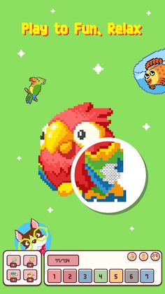 Pixel Art: Coloring by number - Screenshot 2