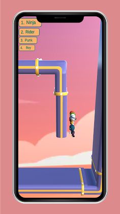 Run Race 3D - American Ninja W - Screenshot 3