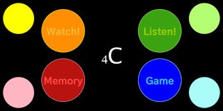 4 Color Memory Game - Screenshot 1