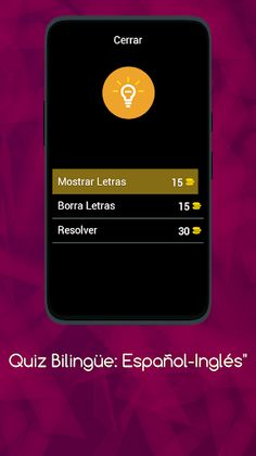 Quiz Bilingüe: Español-Inglés - Screenshot 4