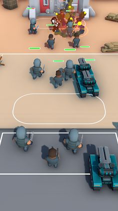 Footmen Tactics - Screenshot 1