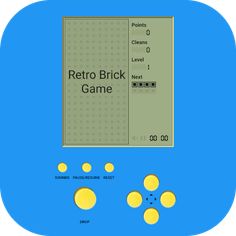 Retro Brick Drop - Screenshot 1