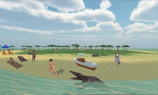 Ocean Crocodile Attack 2017 - Screenshot 3