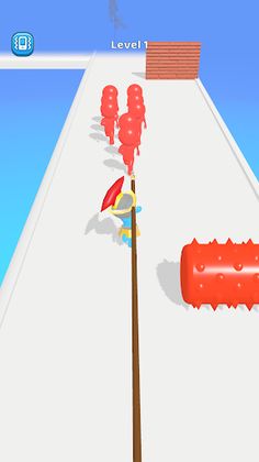 Throw King Run - Screenshot 1