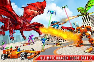 Dragon Robot - Car Robot Game - Screenshot 3