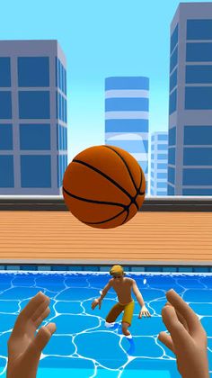 Catch, Pass & Dunk! - Screenshot 1