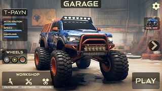 Monster Truck Stunt -Car Crash - Screenshot 2