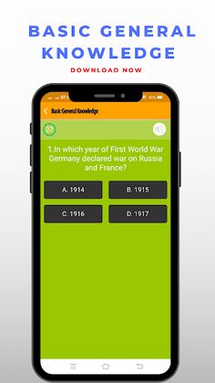 Basic General Knowledge - Screenshot 3