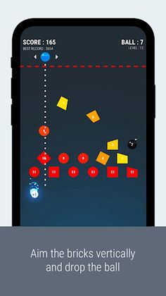 Drop the Ball, break bricks - Screenshot 1