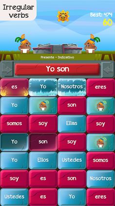 Verb Challenge Spanish - Screenshot 2