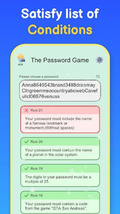The Password Game - Screenshot 2