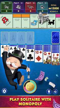 MONOPOLY Solitaire: Card Games - Screenshot 1