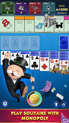 MONOPOLY Solitaire: Card Games - Screenshot 1