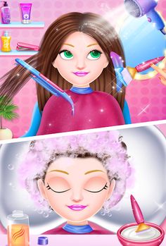 Fashion model makeover game - Screenshot 1