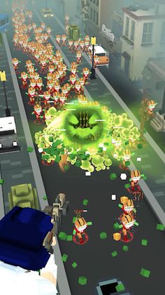 Pixel City War: Fly Shooter - Screenshot 1