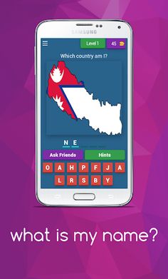 What is my name? Country Quiz - Screenshot 1