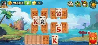 Solitaire Vacation - Tri Peaks - Screenshot 2