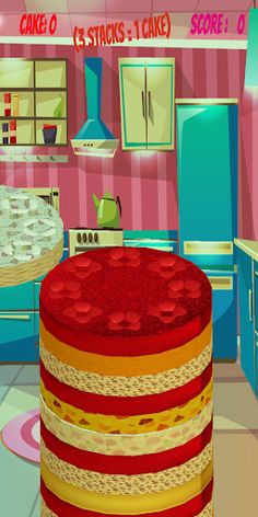 birthday cake tower - Screenshot 3
