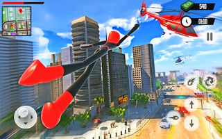 Spider Hero Stickman Rope Gang - Screenshot 3