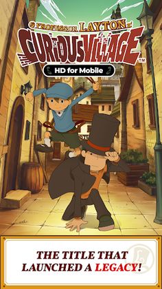 Layton: Curious Village in HD - Screenshot 1