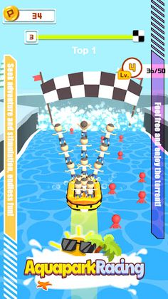 Aquapark Racing - Screenshot 3