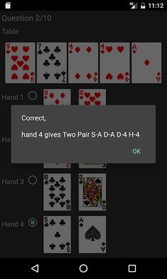 Poker Hands - Screenshot 3