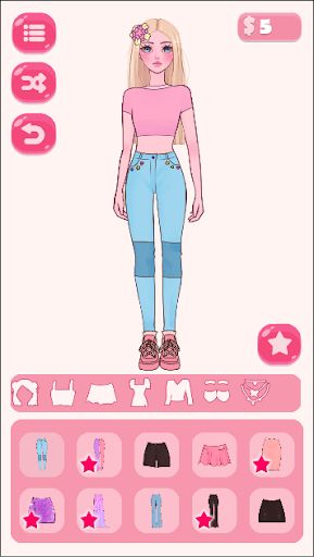 Cute Fashion Stylist Dress-up - Screenshot 2