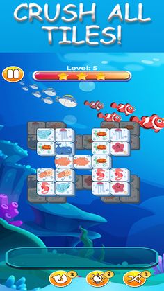 Tiles Match - Ocean Match game - Screenshot 2