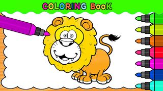Coloring Book Animals - Screenshot 3