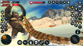 Animal Crocodile Attack Game - Screenshot 1