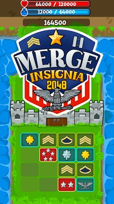 MERGE INSIGNIA 2048 - Screenshot 1