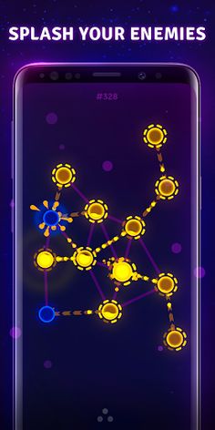 Splash Wars - glow strategy - Screenshot 4