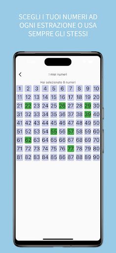 Simulatore 10eLotto - Screenshot 4
