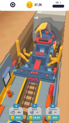 Idle Tunnel Digger - Screenshot 1