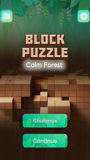 Block Puzzle Game: Calm Forest - Screenshot 3