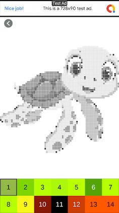 Sea Animals Pixel Art - Screenshot 2