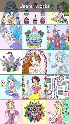 Princess coloring book - Screenshot 4