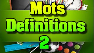 Mot et definition 2 - Screenshot 1