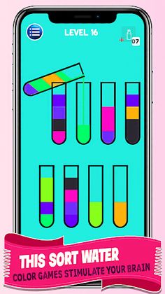 Water Colors Sorting Puzzle 3D - Screenshot 2