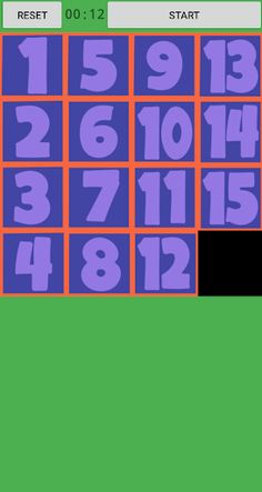 15Puzzle Speedrun - Screenshot 2