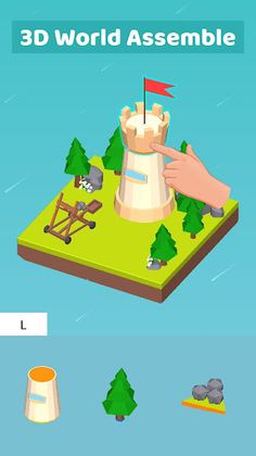 3D World Assemble - Screenshot 1