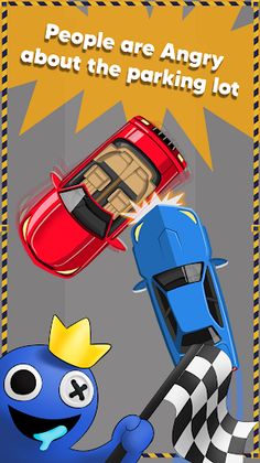 Panic Parking In Rainbow Cars - Screenshot 2